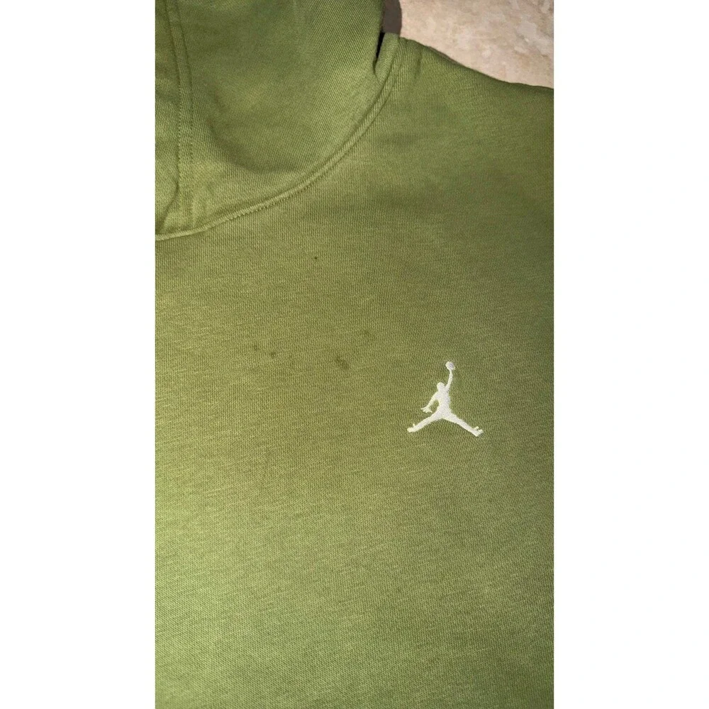 Jordan Olive Green Pullover Hoodie Men’s